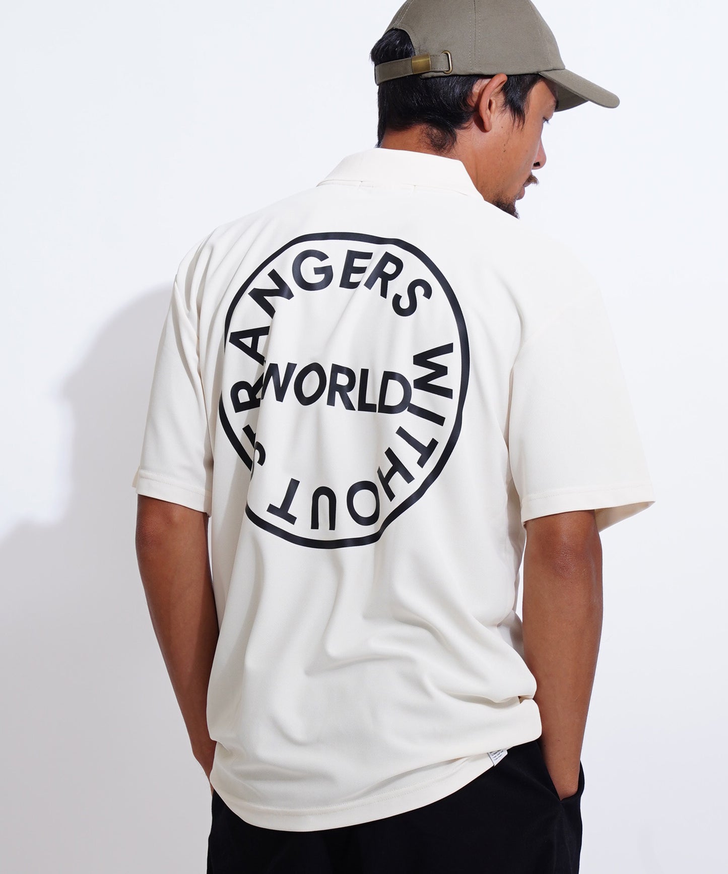 サークルロゴUVカットポロシャツ
