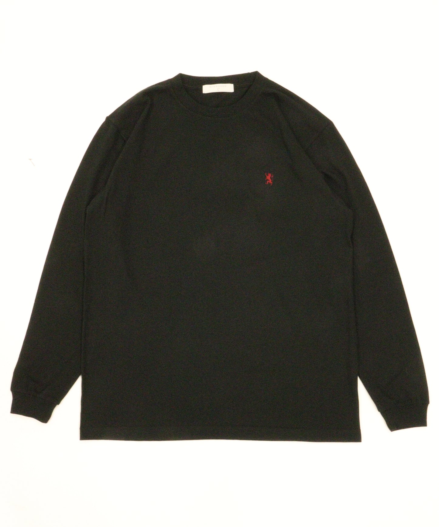 スモールライオン刺繍ロングTシャツ(男女兼用)