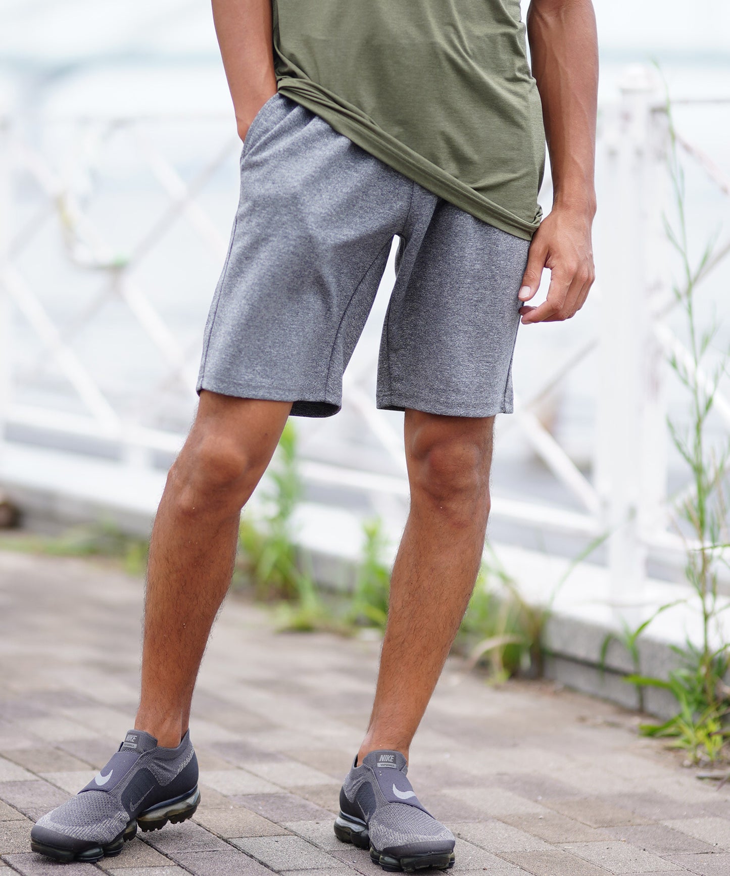 ダブルニットショートパンツ(接触冷感、抗菌加工)