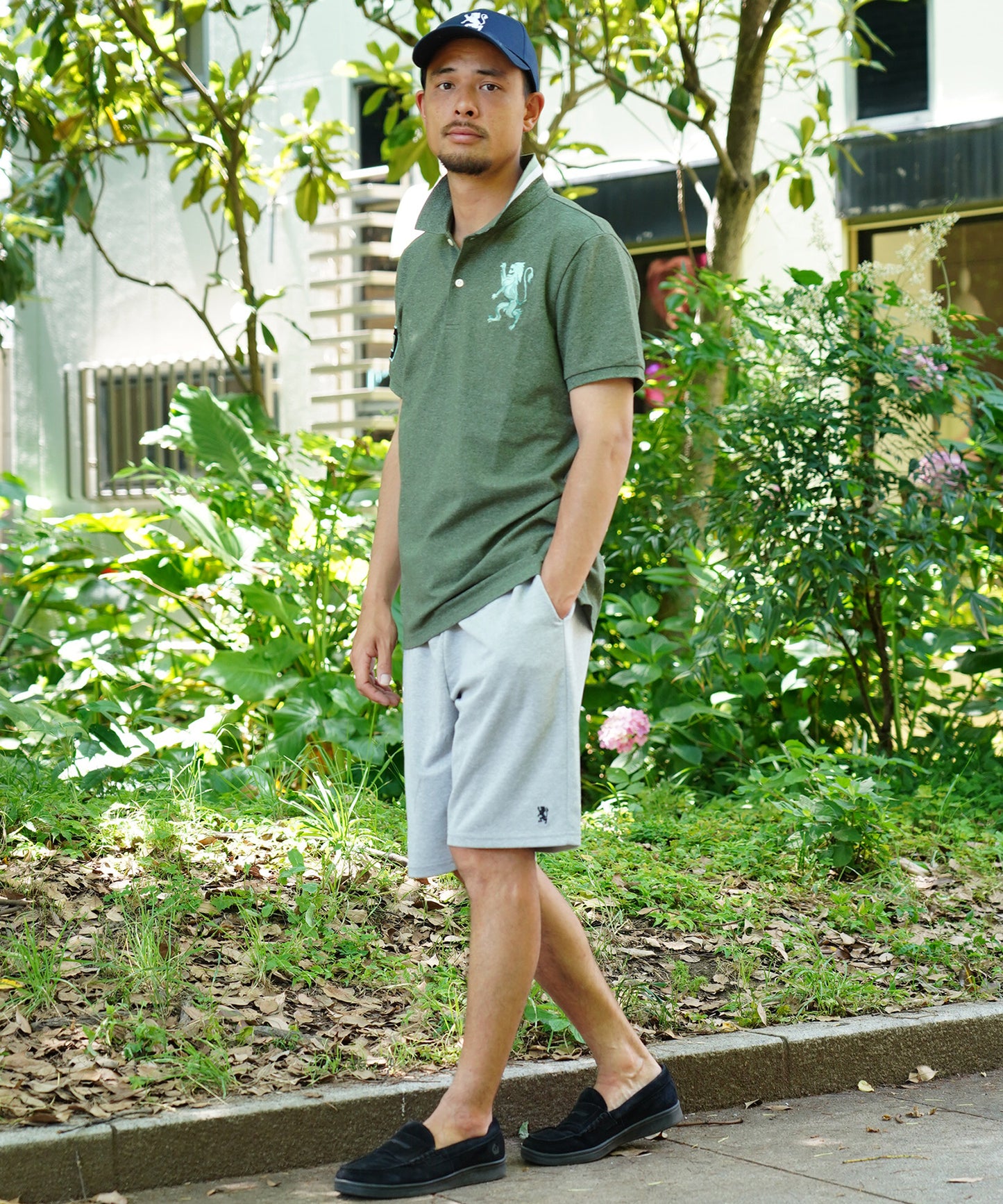 ダブルニットショートパンツ(接触冷感、抗菌加工)