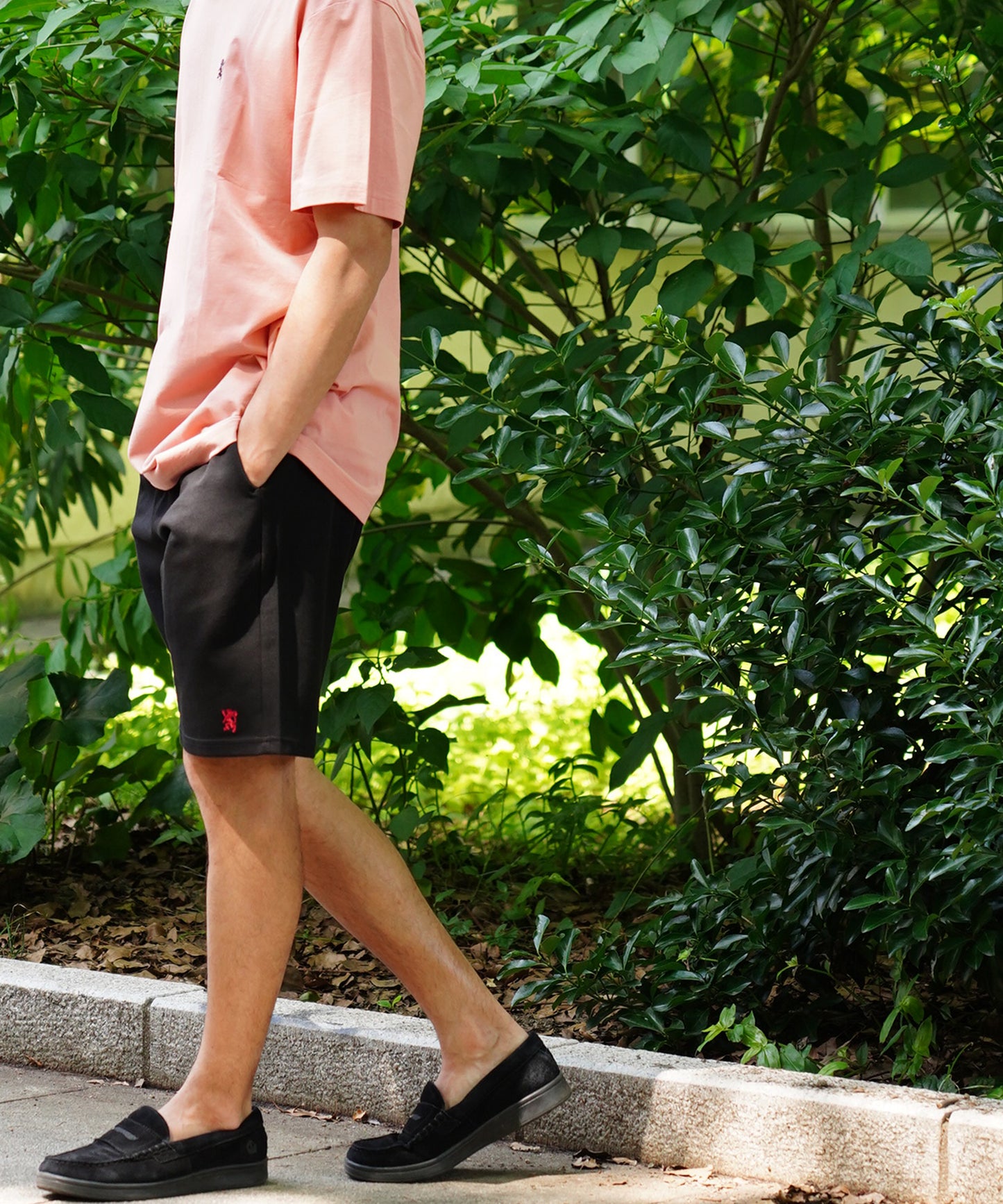 ダブルニットショートパンツ(接触冷感、抗菌加工)
