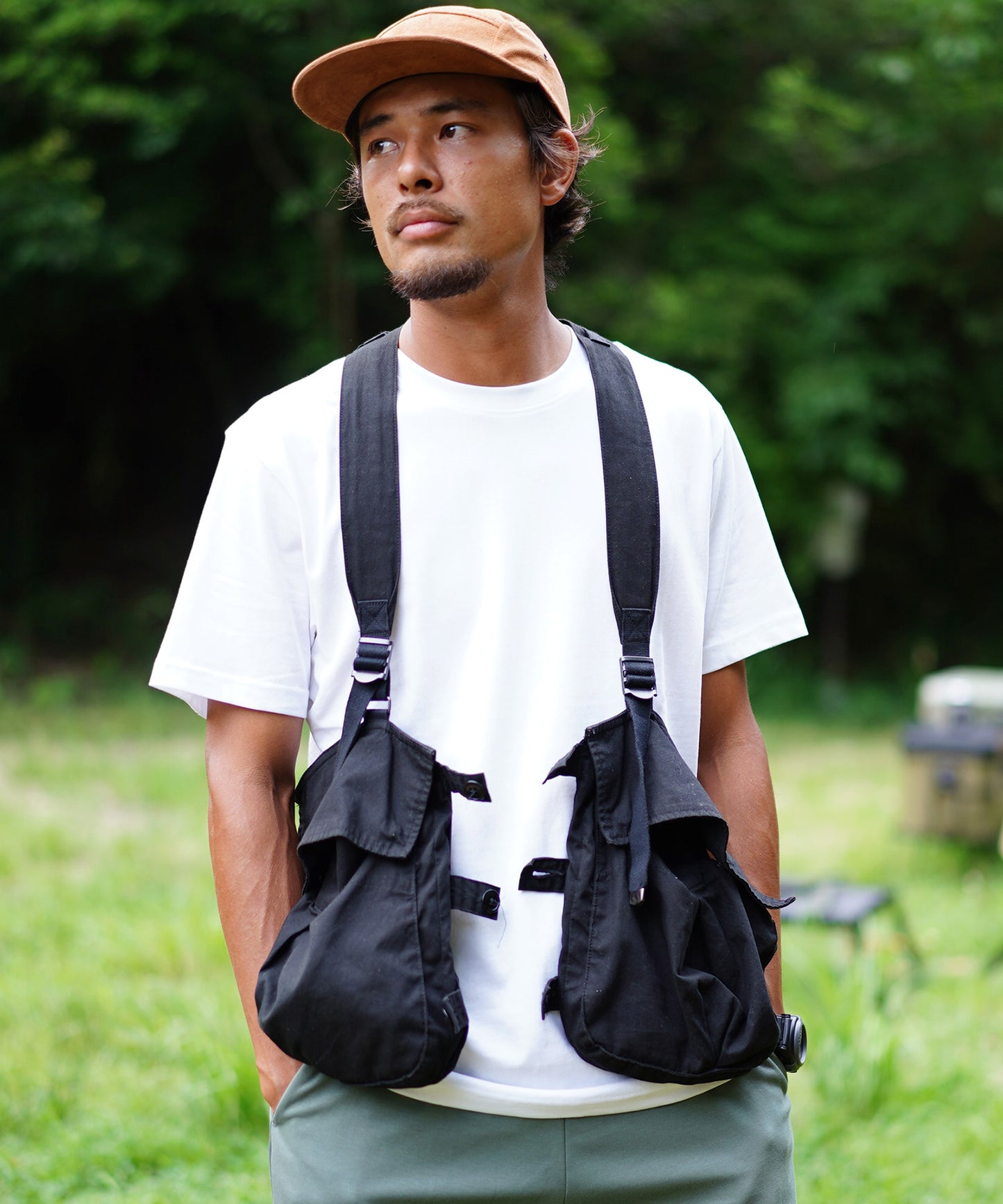 ベーシックコットンクルーネック半袖Tシャツ