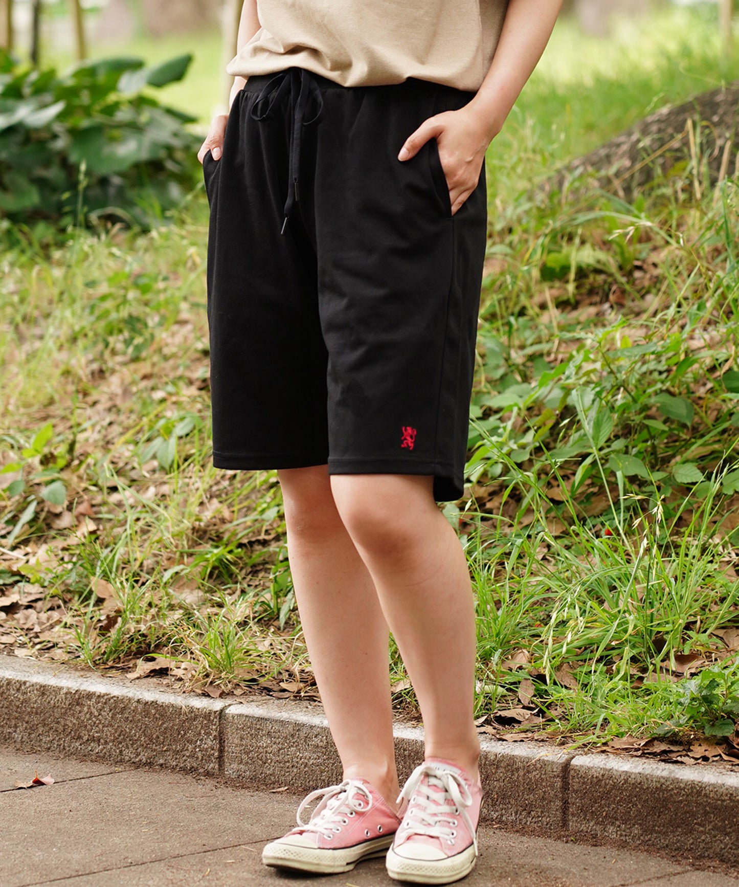 ダブルニットショートパンツ(接触冷感、抗菌加工)