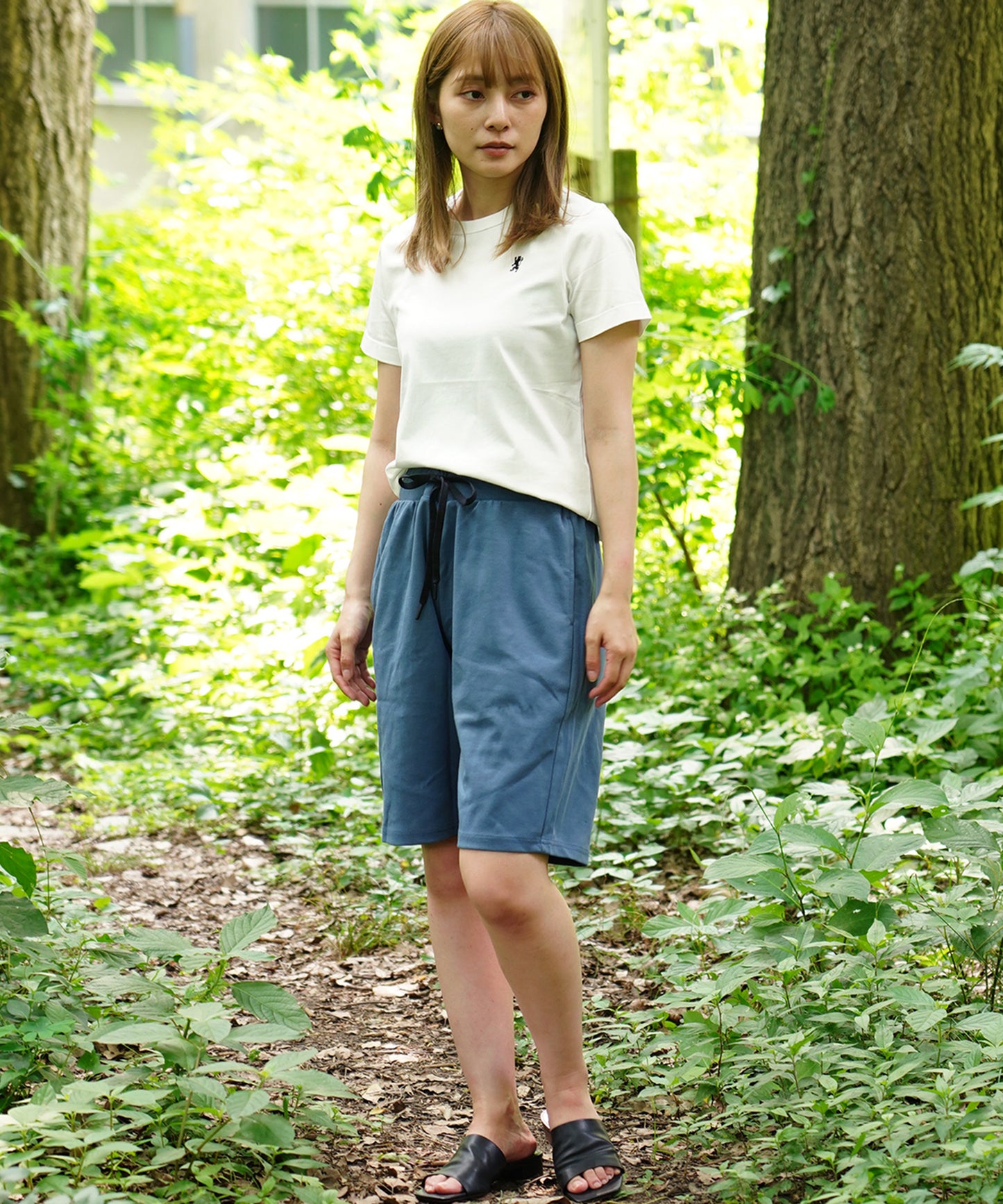 ダブルニットショートパンツ(接触冷感、抗菌加工)