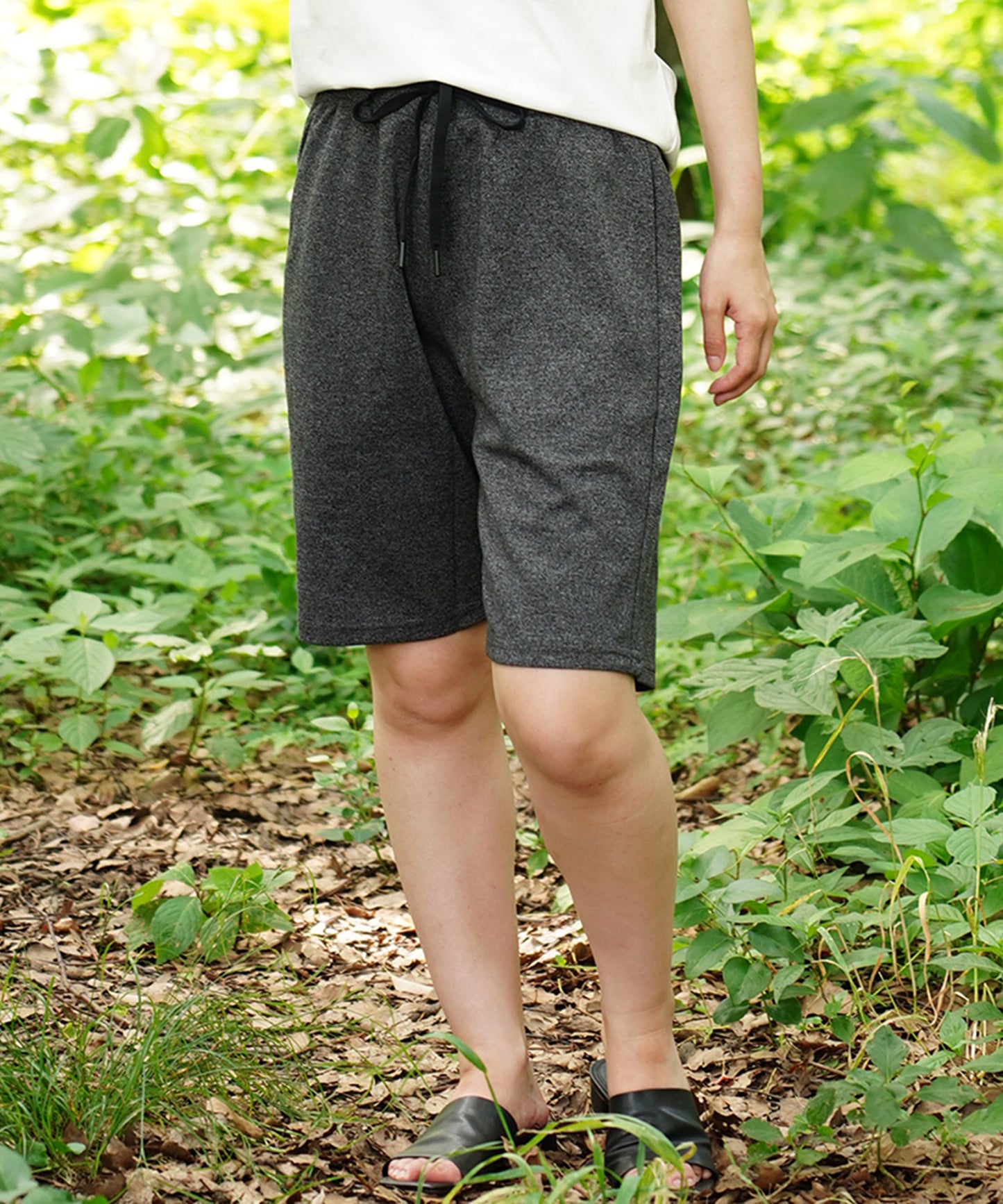 ダブルニットショートパンツ(接触冷感、抗菌加工)