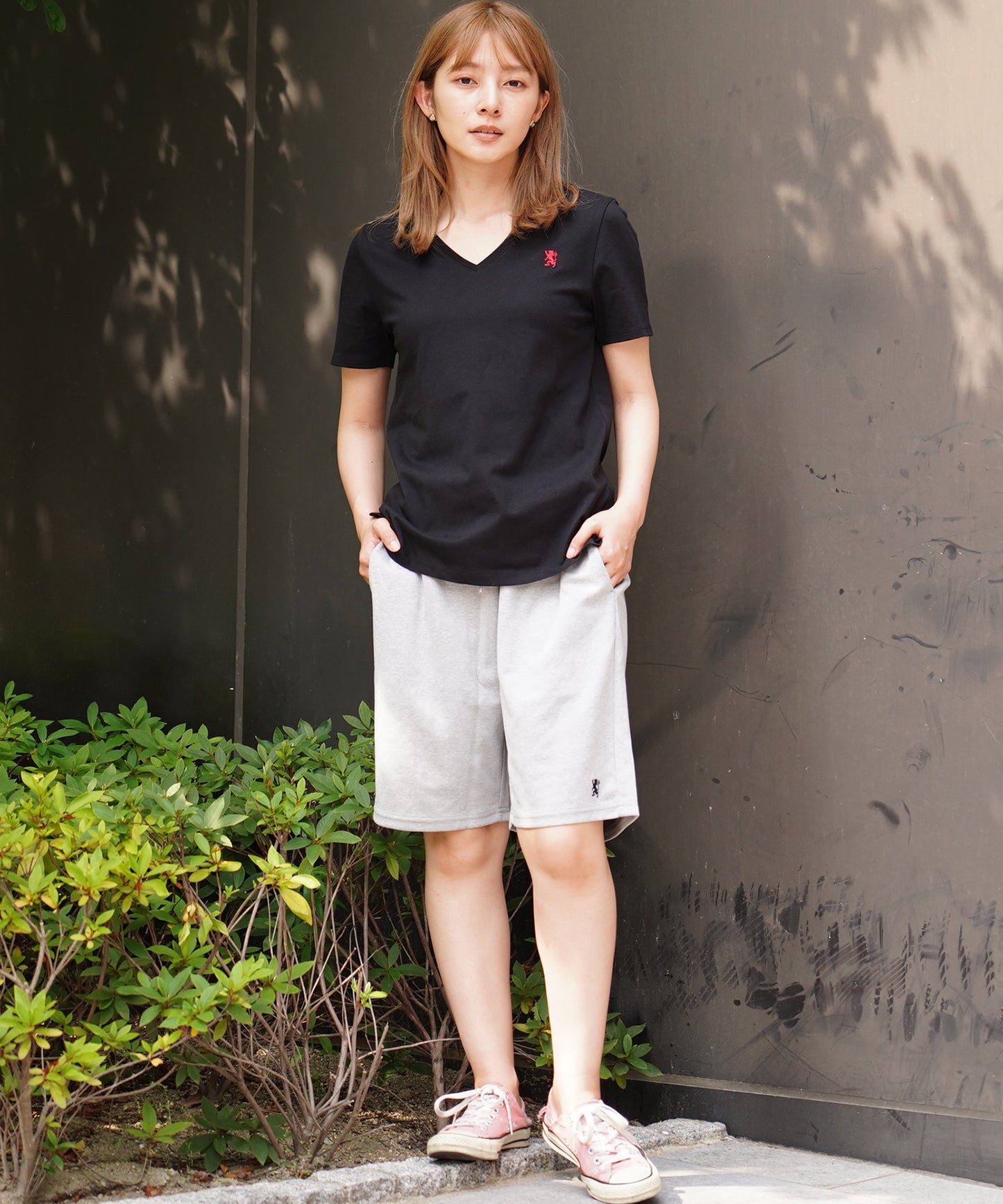 ダブルニットショートパンツ(接触冷感、抗菌加工)