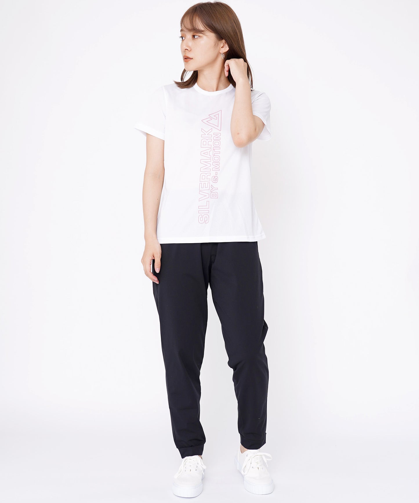 クルーネックドライタッチメッシュ半袖Tシャツ