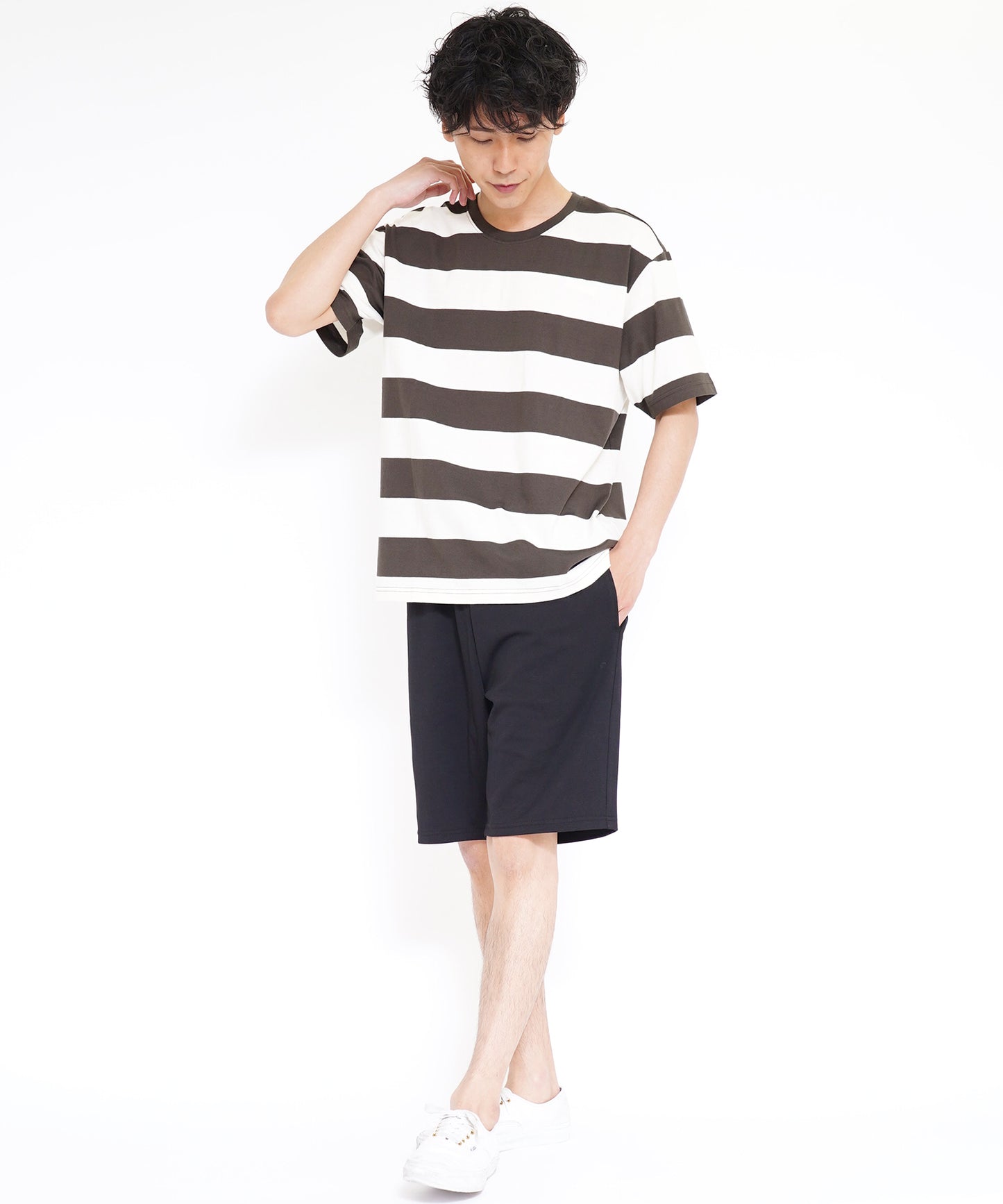 ダブルニットショートパンツ(接触冷感、抗菌加工)