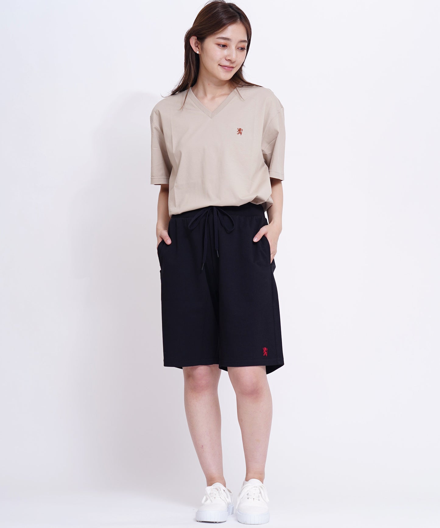 ダブルニットショートパンツ(接触冷感、抗菌加工)
