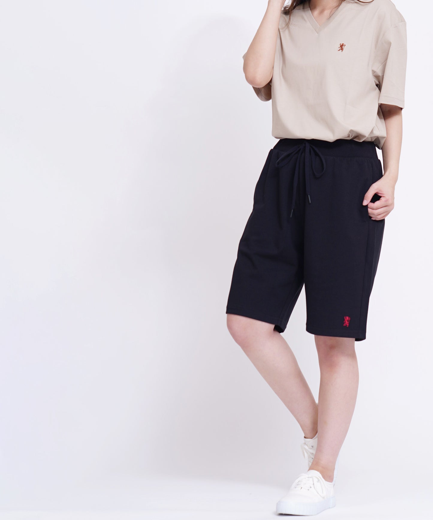 ダブルニットショートパンツ(接触冷感、抗菌加工)