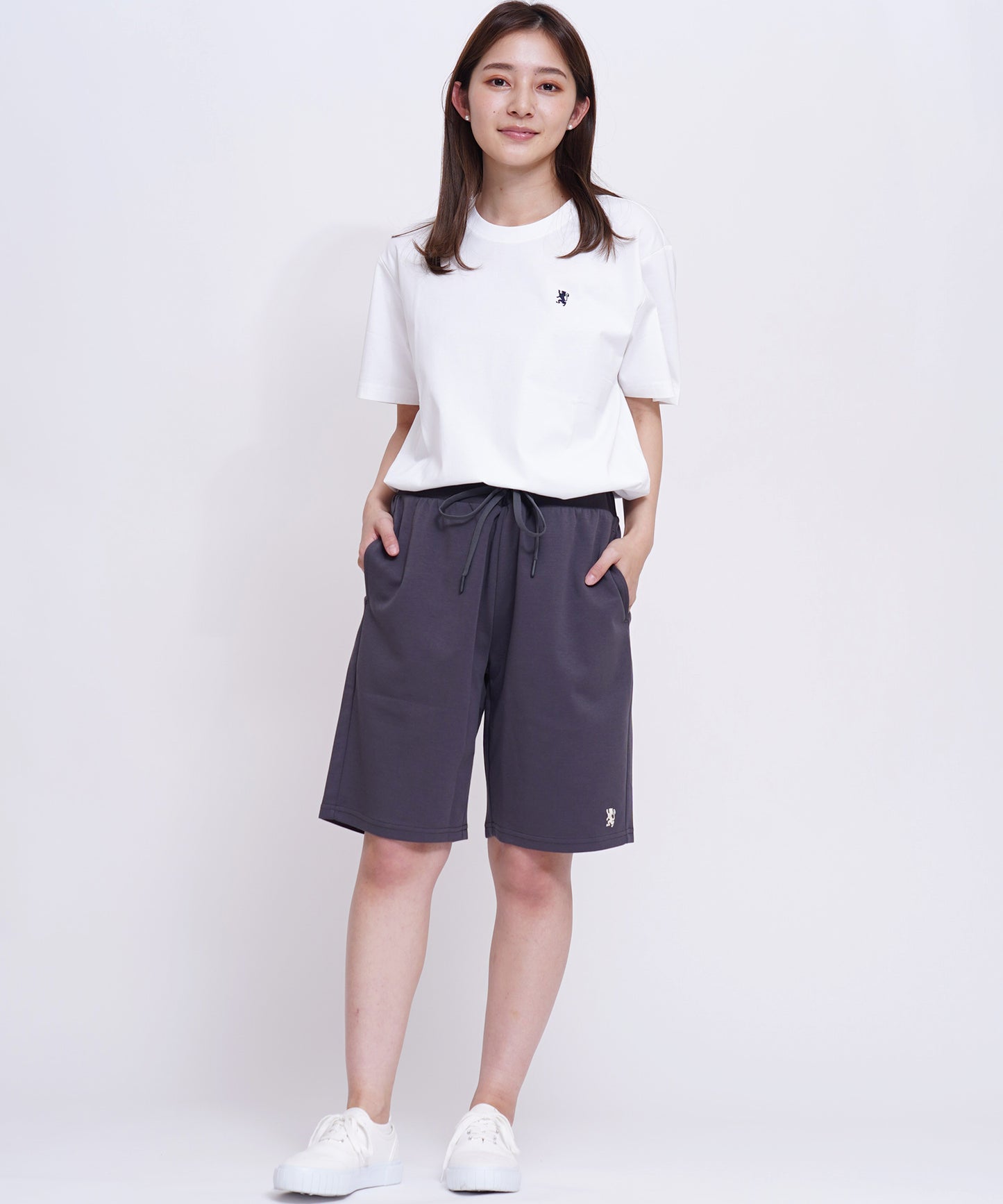 ダブルニットショートパンツ(接触冷感、抗菌加工)