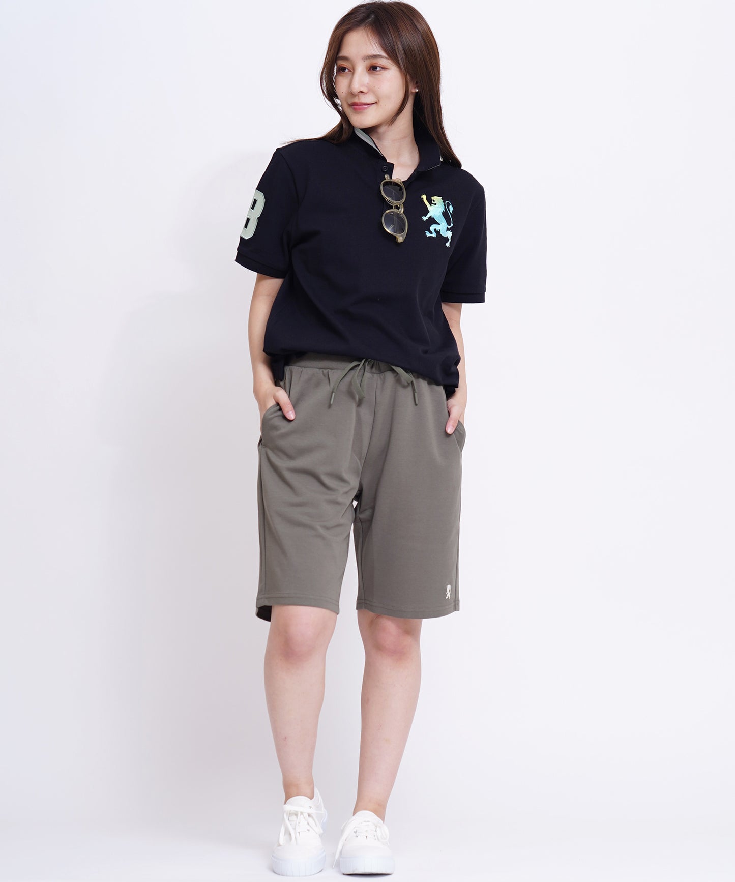 ダブルニットショートパンツ(接触冷感、抗菌加工)