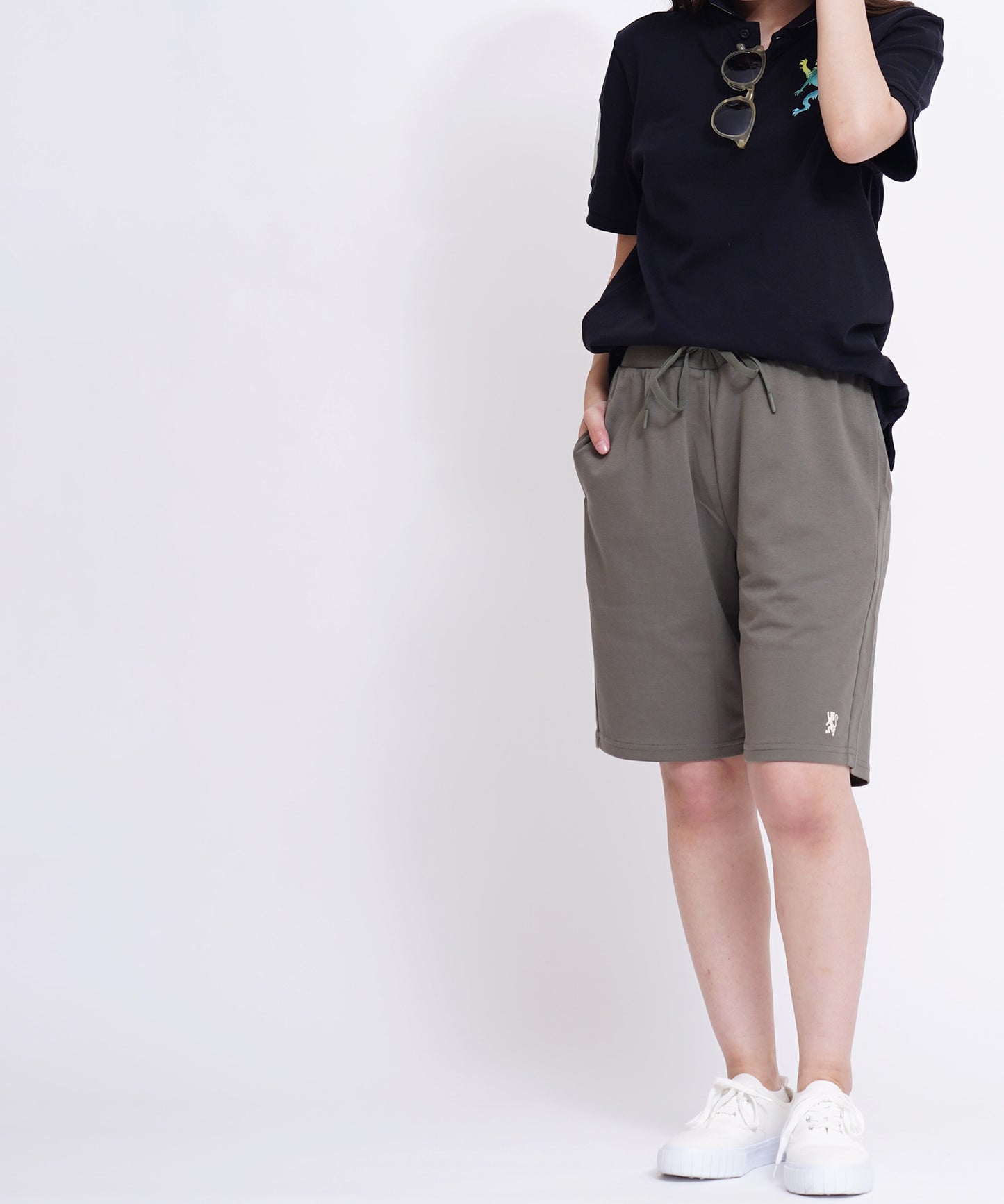 ダブルニットショートパンツ(接触冷感、抗菌加工)