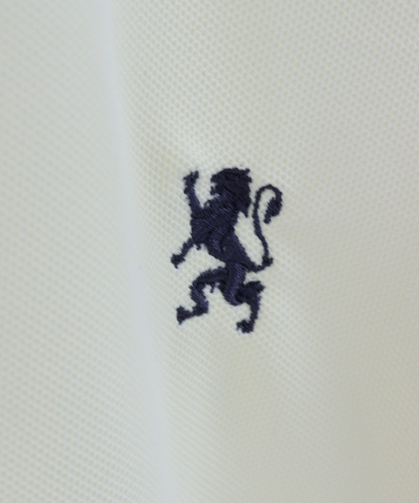 スモールライオン刺繍UVカットポロシャツ