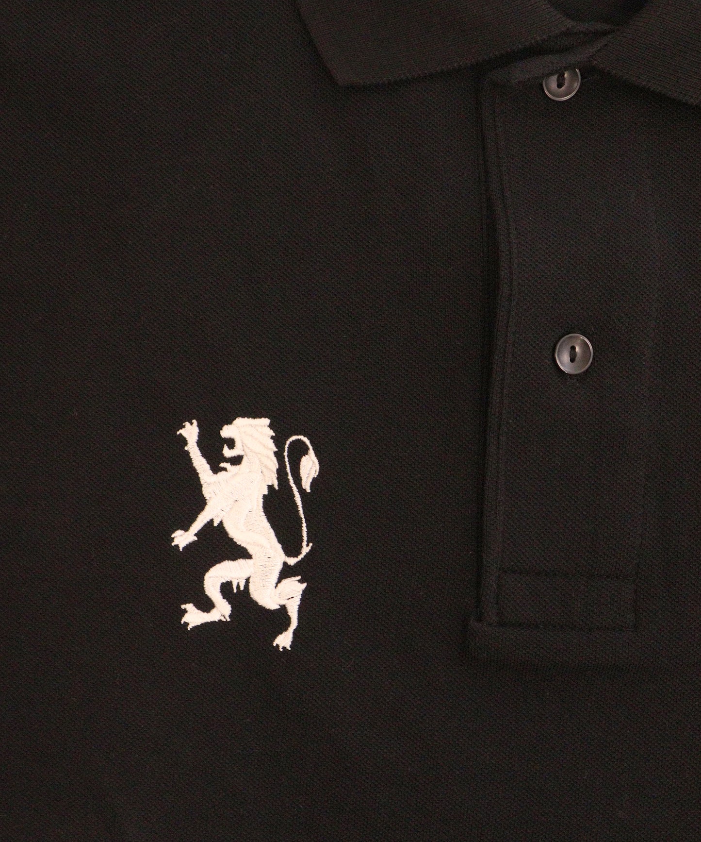 ライオン刺繍ヘビーウェイトポロシャツ