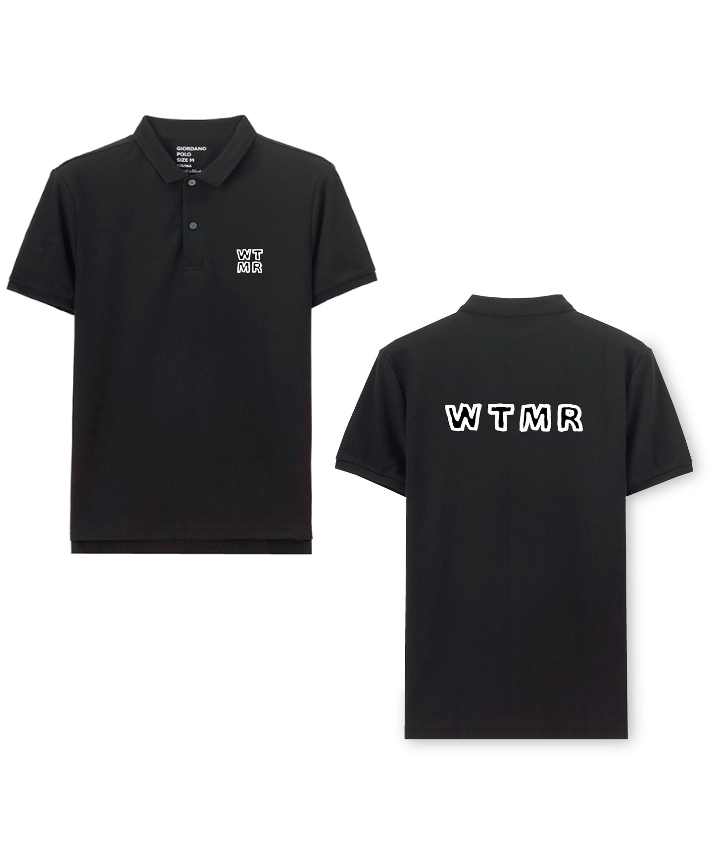 [ WELCOME TO MY ROOM ] GRAPHIC POLO SHIRT